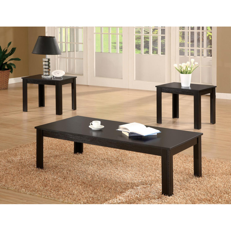 Winston Porter Lishia 3 Piece Living Room Table Set Wayfair